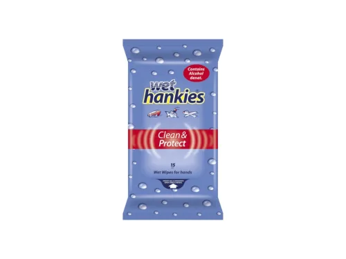 Кърпи Влажни Травел Hankies 15бр Каси