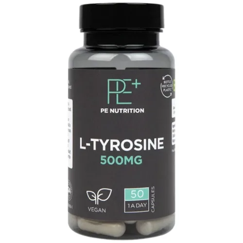 PE Nutrition | L-Tyrosine 500 mg / 50 капсули, 50 дози - Holland And Barrett