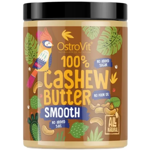 100% Cashew Butter Smooth / 1000 грама - OstroVit