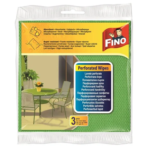 Попивателни перфорирани кърпи Fino 3бр.
