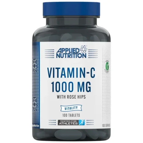 Vitamin-C 1000 mg | with Rose Hips / 100 Таблетки, 100 дози - Applied Nutrition