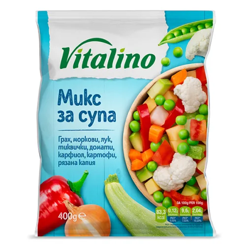 Микс за супа замразен Виталино 400гр. - Виталино