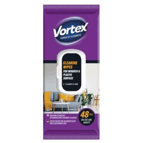 Мокри кърпи за баня Vortex 48бр.
