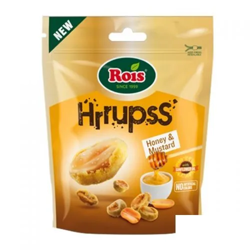 Фъстъци Hrrupss мед и горчица 60гр.Rois