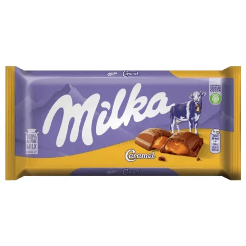 Шоколад Milka карамел 100гр. - Milka
