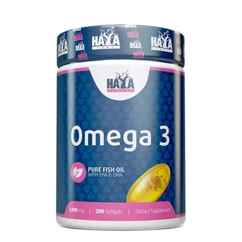 Omega 3 1000 mg Fish Oil / 200 Softgels / 200g - Haya Labs