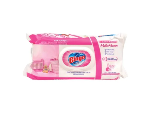 Кърпи Влажни Bingo Sweet Home За Почистване 96 Бр