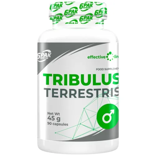 Tribulus Terrestris 210 mg / 90 капсули, 90 дози - 6PAK Nutrition