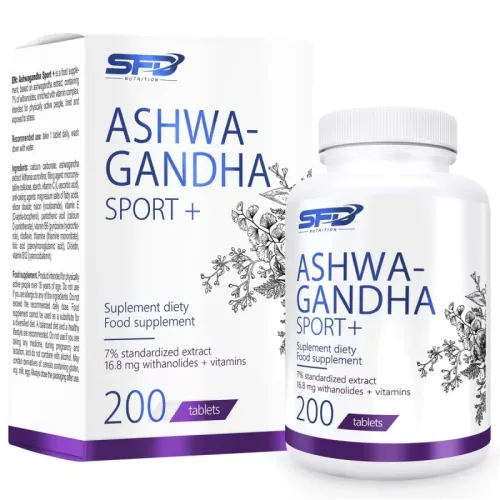 Ashwagandha Sport+ - Ашваганда, Разфасовка 200 tabs - SFD