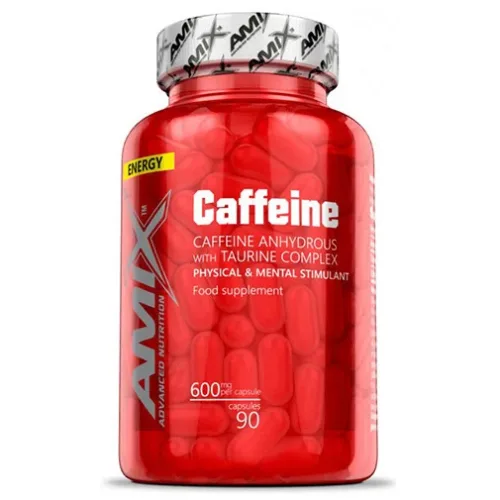 Caffeine with Taurine 90 caps. (90 дози) - Amix