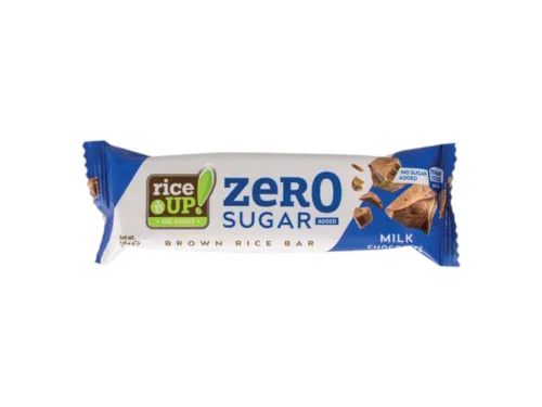 Бар Оризов Rice Up! Zero Млечен Шоколад 18 Г Без Глутен