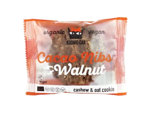 Курабия Био Kookie Cat Какаови Зърна И Орехи