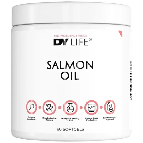 DY Life Salmon OIl (60 дози) / 60 Гел капсули - Dorian Yates Nutrition