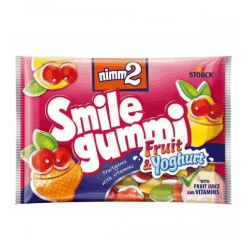 Желирани бонбони Smile Gummi Fruit&Yoghurt 100гр.