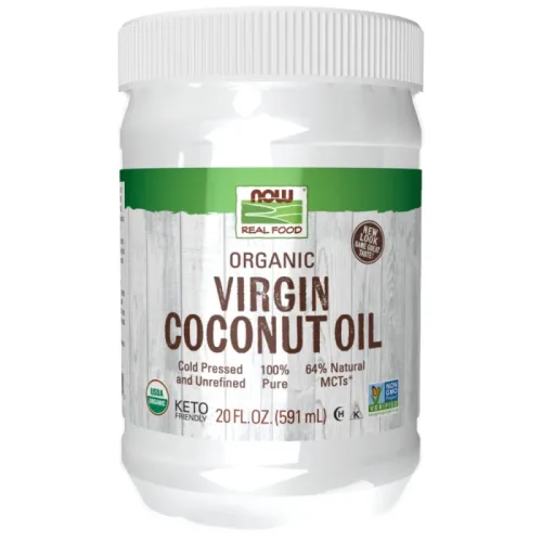 Coconut Oil Organic Virgin / 591 грама - NOW Foods
