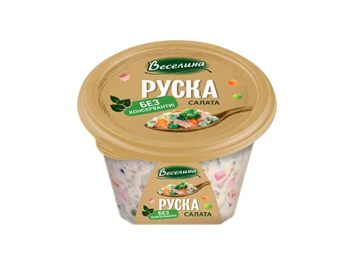 Салата Без Консерванти Руска 400гр Веселина