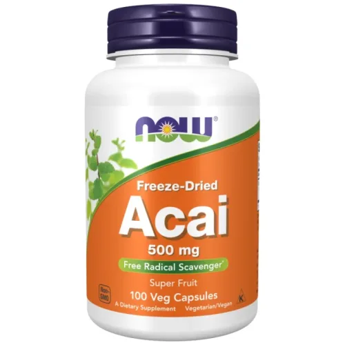 Acai 500 mg / 100 капсули - NOW Foods
