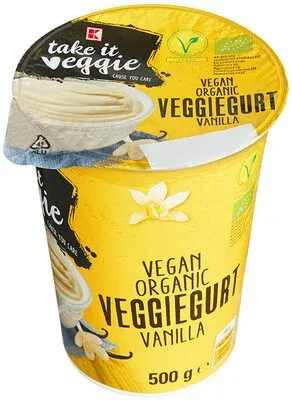 Органичен соев йогурт с ванилия K-take it veggie 500g / K-take it veggie Organic Soygurt Vanilla 500g - K-take it veggie