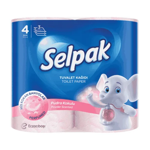 Тоалетна хартия Selpak ароматизирана 3пл.4бр.