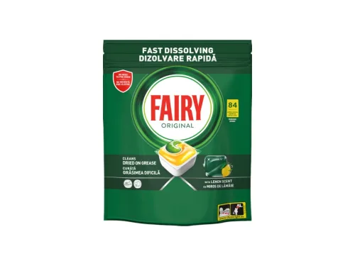 Таблетки За Съдомиялна Fairy Original All In 1 Lemon 84бр