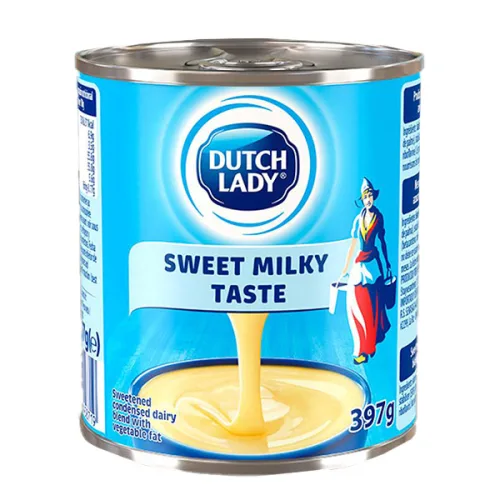 Кондензирано мляко подсладено Dutch Lady 397гр.