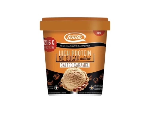 Сладолед Tonitto High Protein Salted Caramel 250гр / 470мл