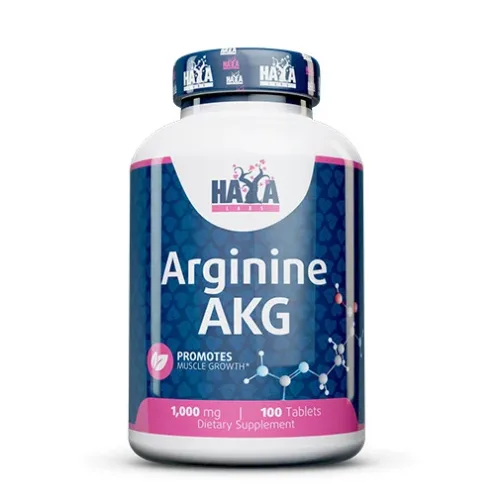 Arginine AKG 1000 mg / 100 Tabs - Haya Labs