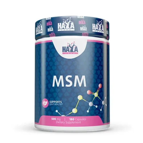 MSM 500 mg / 180 Caps - Haya Labs