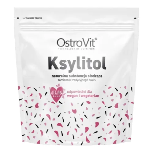 Xylitol / Sugar Free Sweetener / 1000 грама - OstroVit