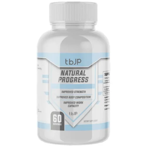 Natural Progress | Testosterone Support / 60 капсули, 60 дози​ - Trained by JP