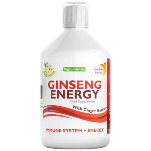 Ginseng Energy | Immune System + Energy / 500 мл, 33 дози - Swedish Nutra