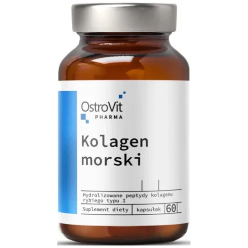 Marine Collagen 550 mg / 60 капсули, 15 дози - OstroVit