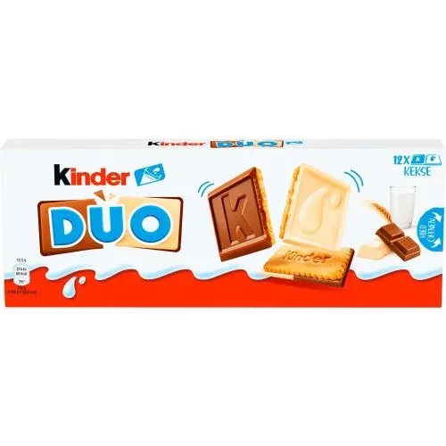 Kinder Бисквити duo T12 150 г - KINDER