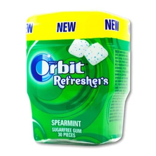 Дъвки Orbit Refreshers Spearmint 30 дражета 67гр. - Orbit