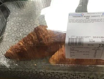 Кроасан с масло Charentes AOP / Croissant with Charentes AOP Butter - leclerc