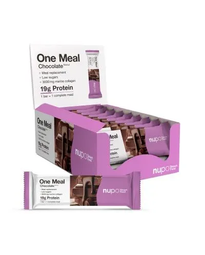 One Meal Протеинов бар, шоколад, 15 x 60 g, Nupo - Nupo