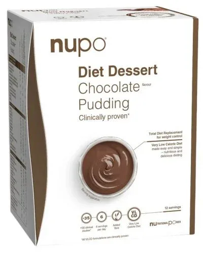 Diet Dessert Шоколадов пудинг, 12 x 32 g, Nupo - Nupo