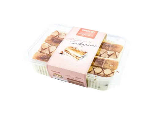 Торта Taste It Маскарпоне с Нутела 560гр 4Парчета