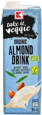 Органично бадемово мляко K-take it veggie без захар / K-take it veggie Organic Unsweetened Almond Drink - K-take it veggie