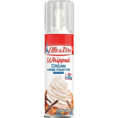 Сметана La Crème Sous Pression Gourmande 27% MG / La Crème Sous Pression Gourmande 27% Fat Cream - Elle Et Vire