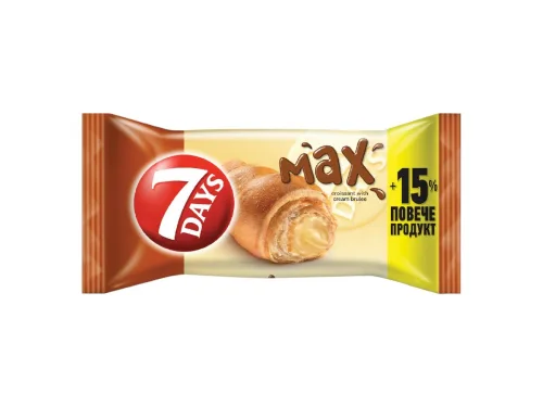 Кроасан 7 Days Макс Крем Брюле 92гр