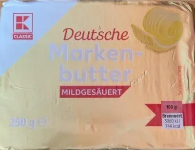 Масло Deutsche Markenbutter с леко кисел вкус / Deutsche Markenbutter Mildly Sour Butter - K-Classic