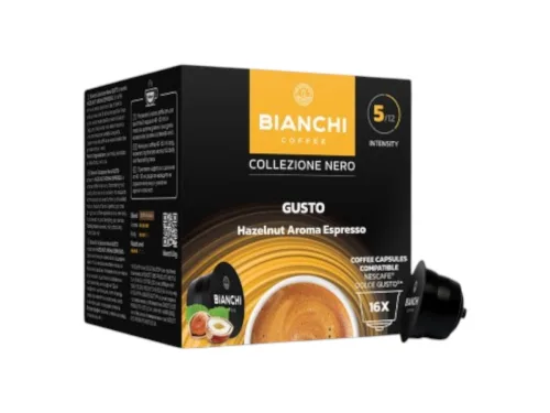 Кафе Bianchi Nero Hazelnuts Aroma 16бр Dolce Gusto