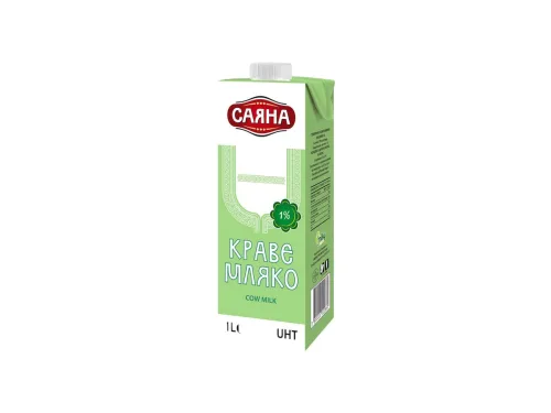 Мляко Прясно Саяна 1% 1л UHT