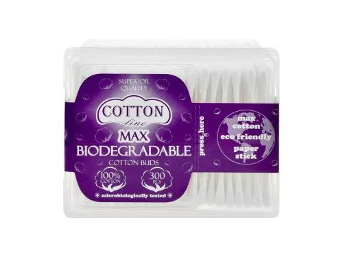 Клечки За Уши Cotton Line Биоразгр. 200бр Кутия