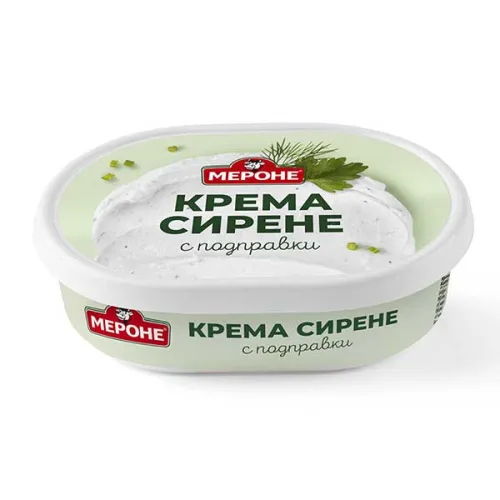 Крема сирене с подправки за мазане Мероне 200гр.