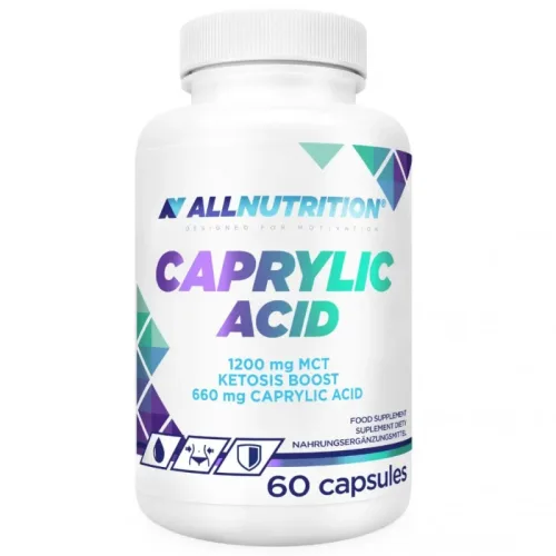 Caprylic Acid - Каприлова Киселина, Разфасовка 60 caps - Allnutrition