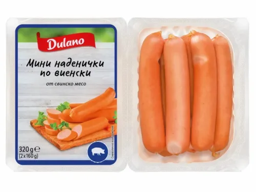 Мини наденички по виенски от свинско месо - Dulano