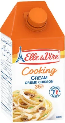 Сметана La Crème Entiere за готвене 35% МГ / La Crème Entiere Cooking Cream 35% Fat - Elle & Vire