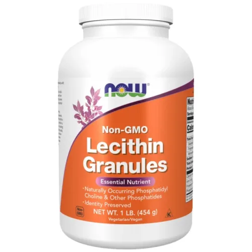 Lecithin Granules Non-GMO (45 дози) / 454 грама - NOW Foods
